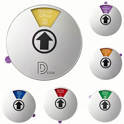 Custom Round Rotatable Door Knob Do Not Disturb Signs