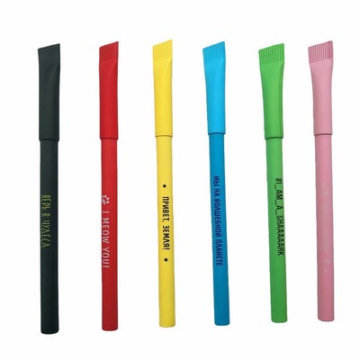 Eco Friendly Multi Colored Recycled Cardboard Pen